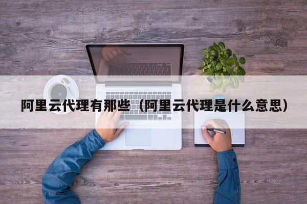 阿里云代理有那些（阿里云代理是什么意思）