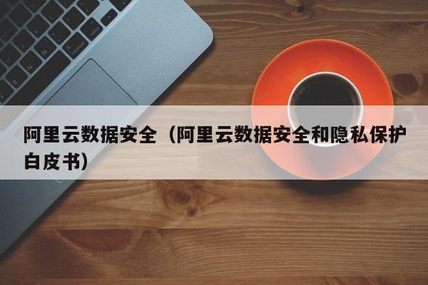 阿里云数据安全（阿里云数据安全和隐私保护白皮书）